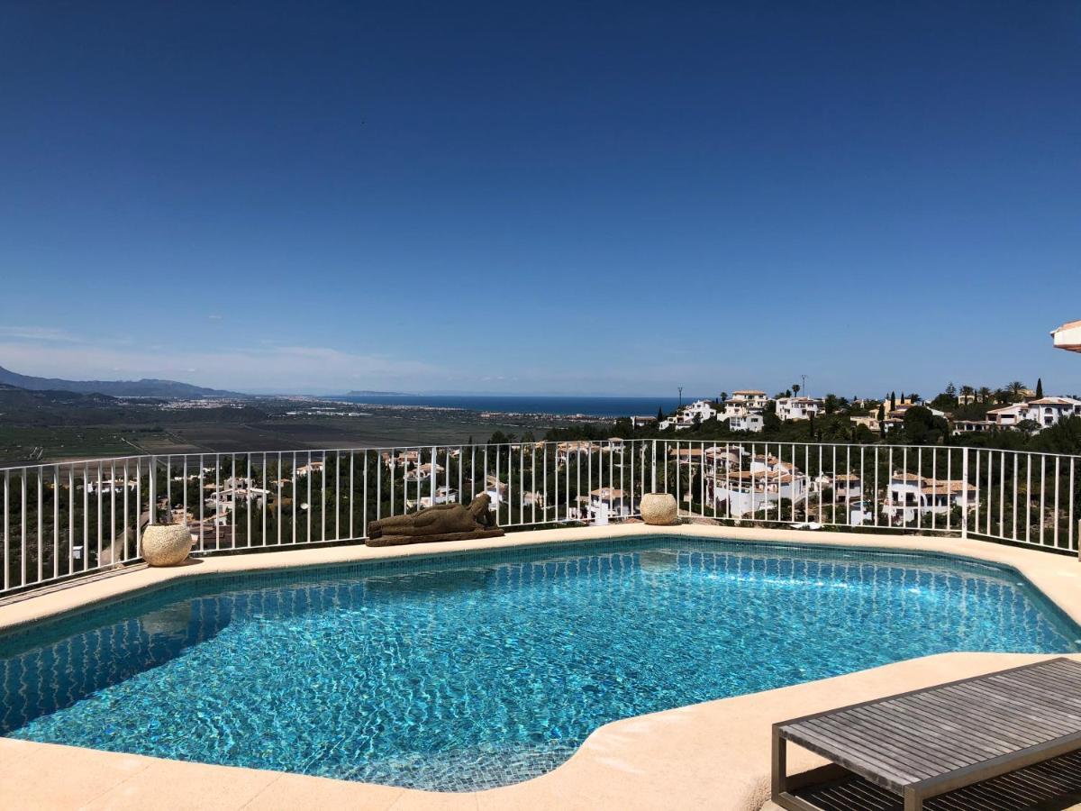 Villa Finca Costa Blanca Apartment 2 / Ferienwohnung 2; Monte Pego Bei Denia Exteriör bild
