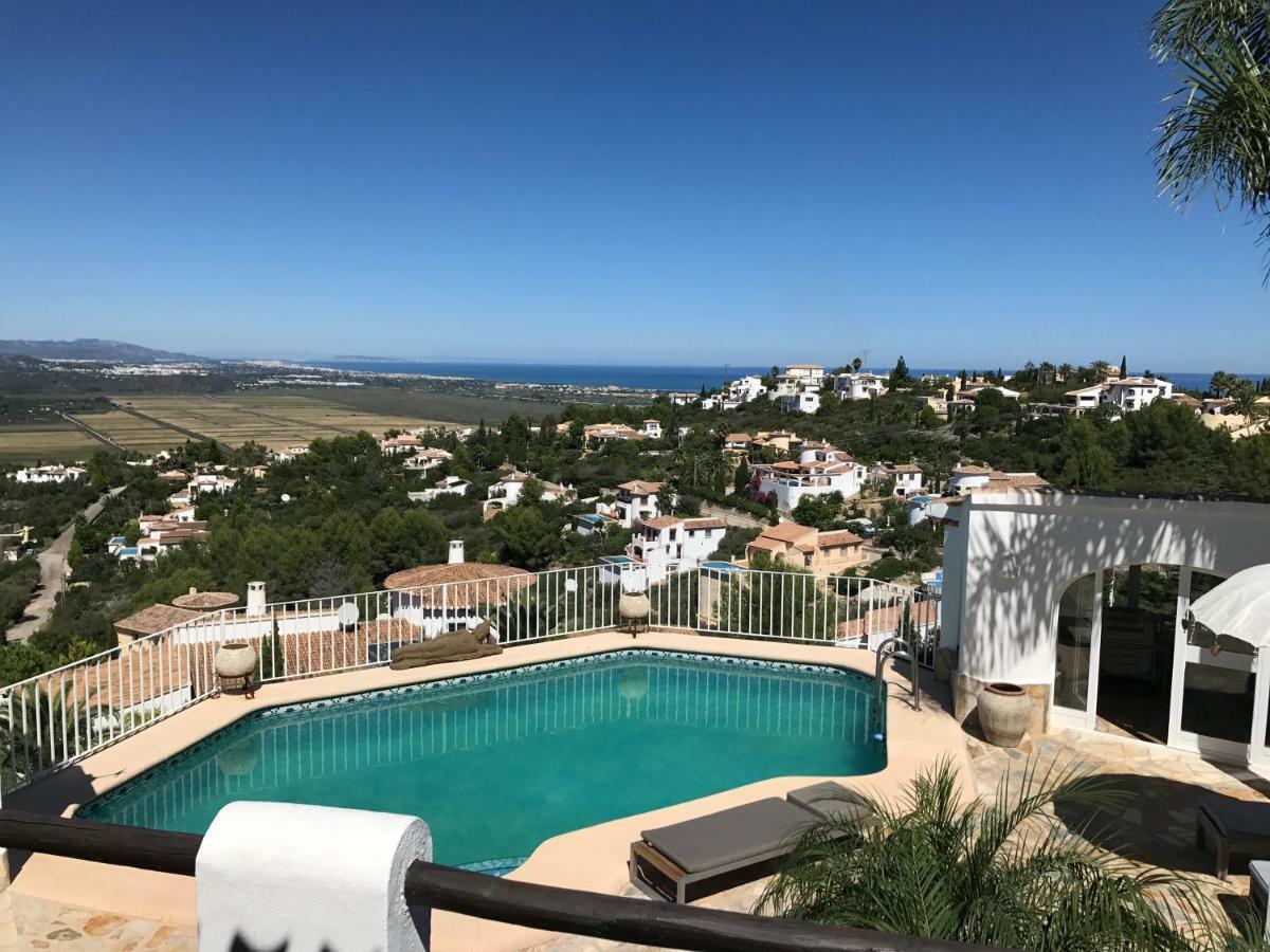 Villa Finca Costa Blanca Apartment 2 / Ferienwohnung 2; Monte Pego Bei Denia Exteriör bild